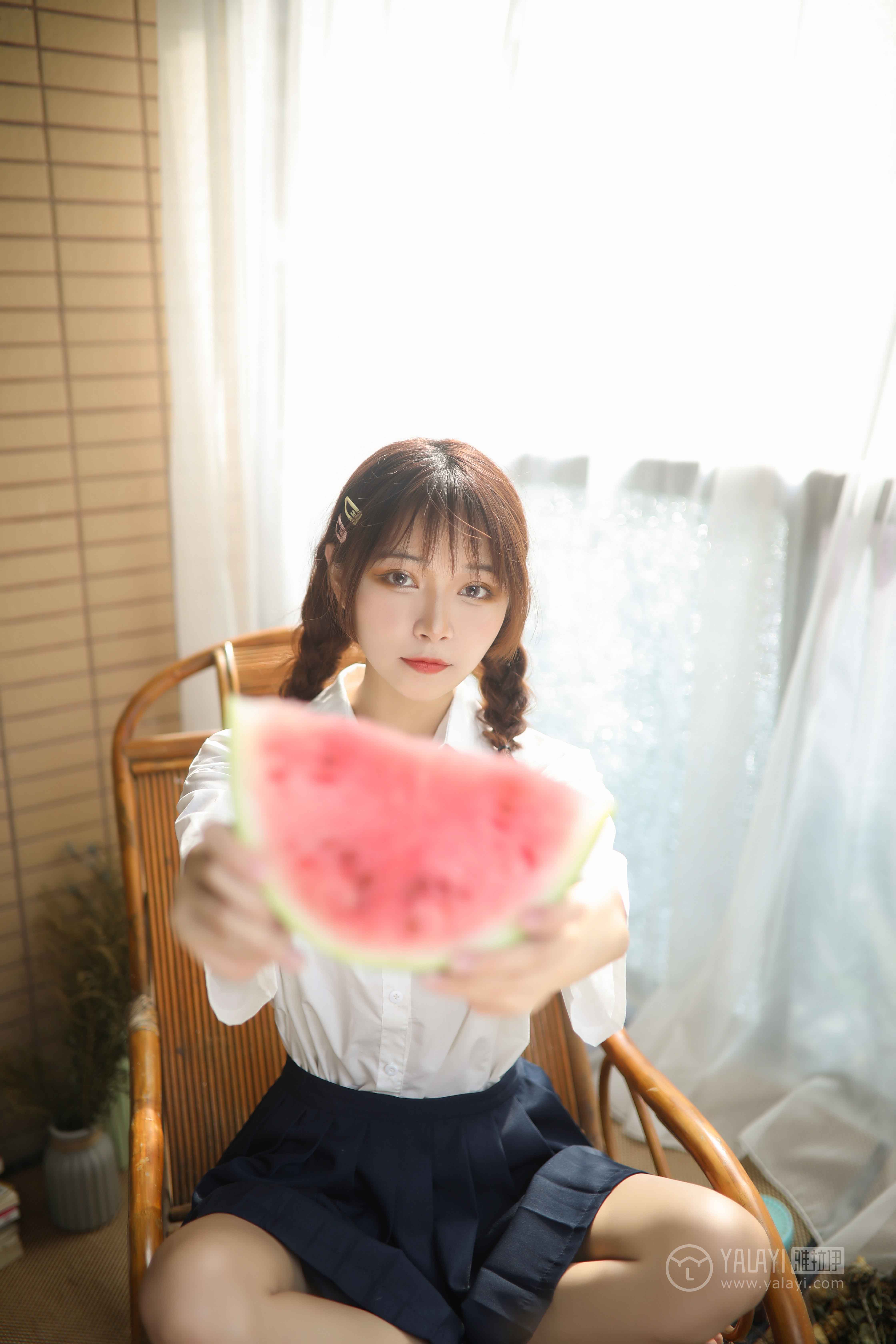 [YALAYI雅拉伊]2019.07.18No.342与她的夏日恋爱暄暄插图1
